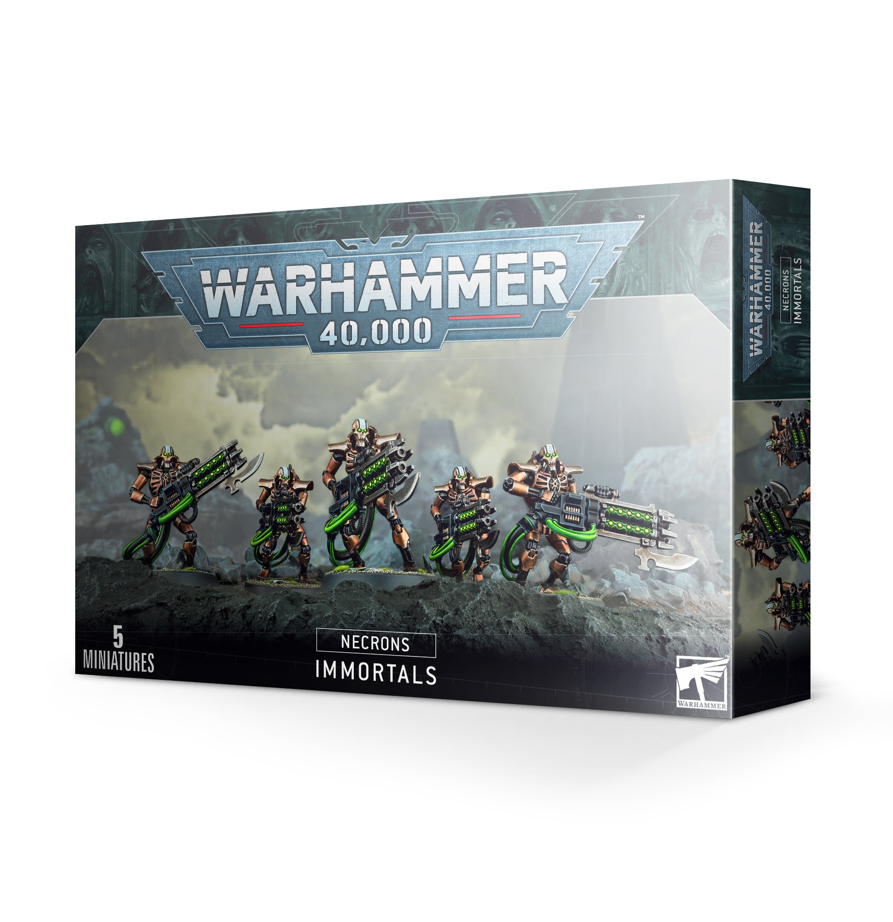 Warhammer 40k Necron Immortals - Bards & Cards