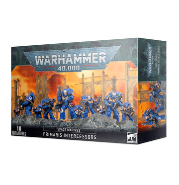 Warhammer 40k Space Marines Primaris Intercessors - Bards & Cards