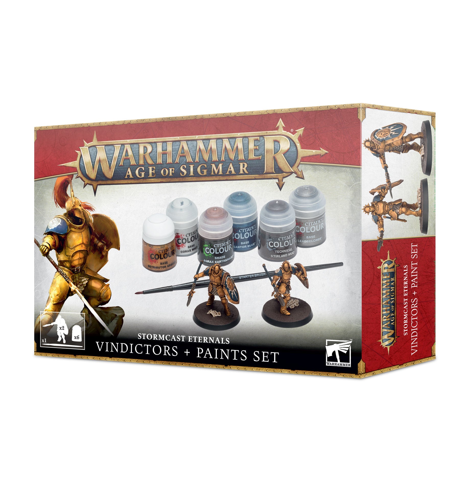 Warhammer Age of Sigmar Stormcast Eternals + Paint Set - Bards & Cards
