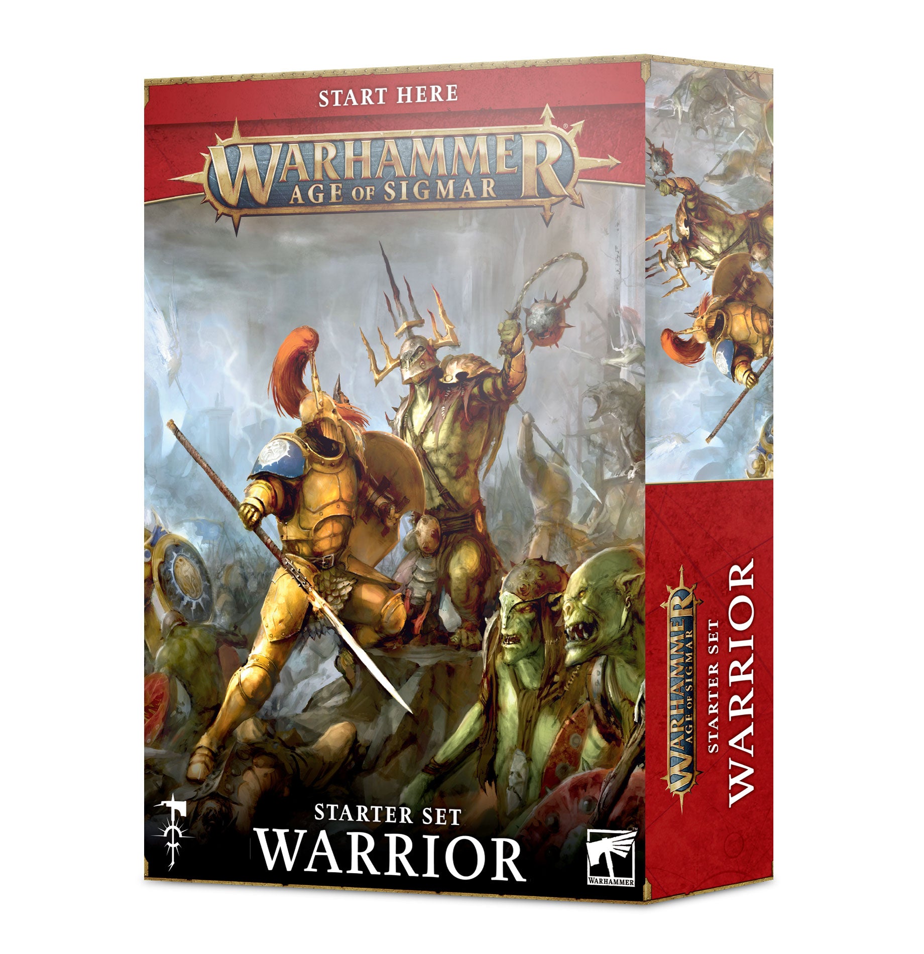 Warhammer Age of Sigmar Warrior Starter Set - Bards & Cards