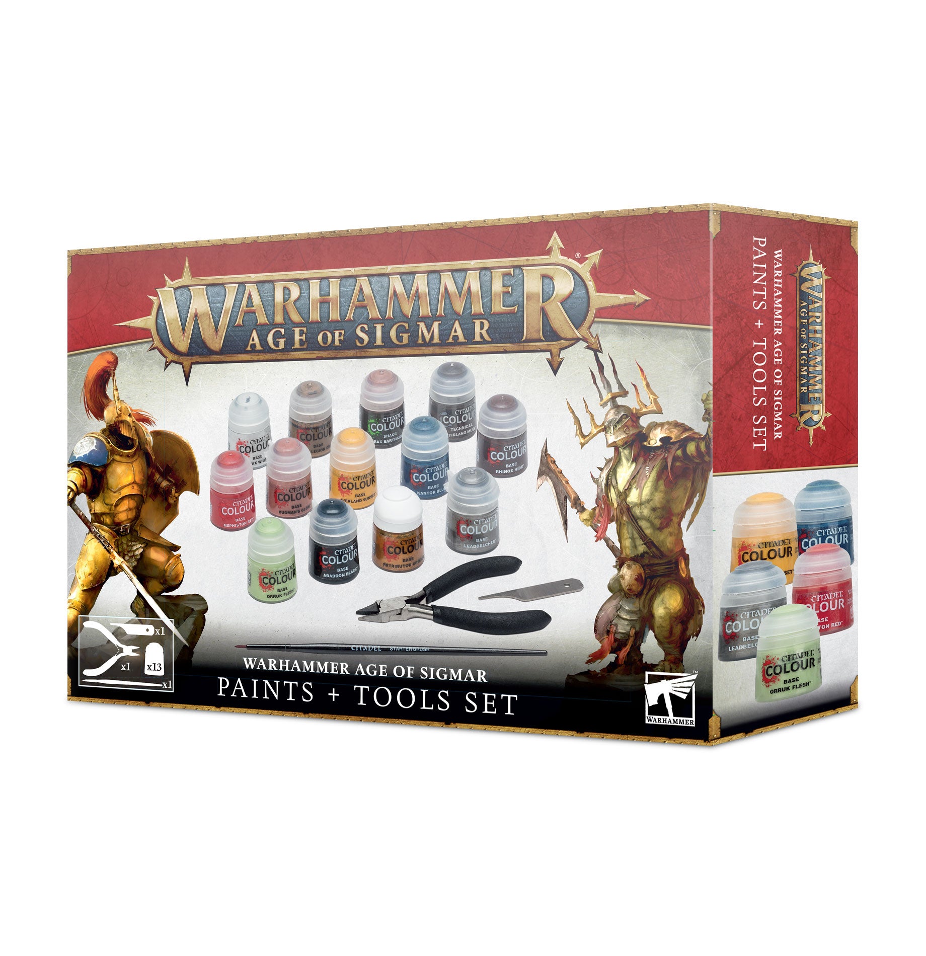 Warhammer Age of Sigmar: Paints + Tools Set - Bards & Cards