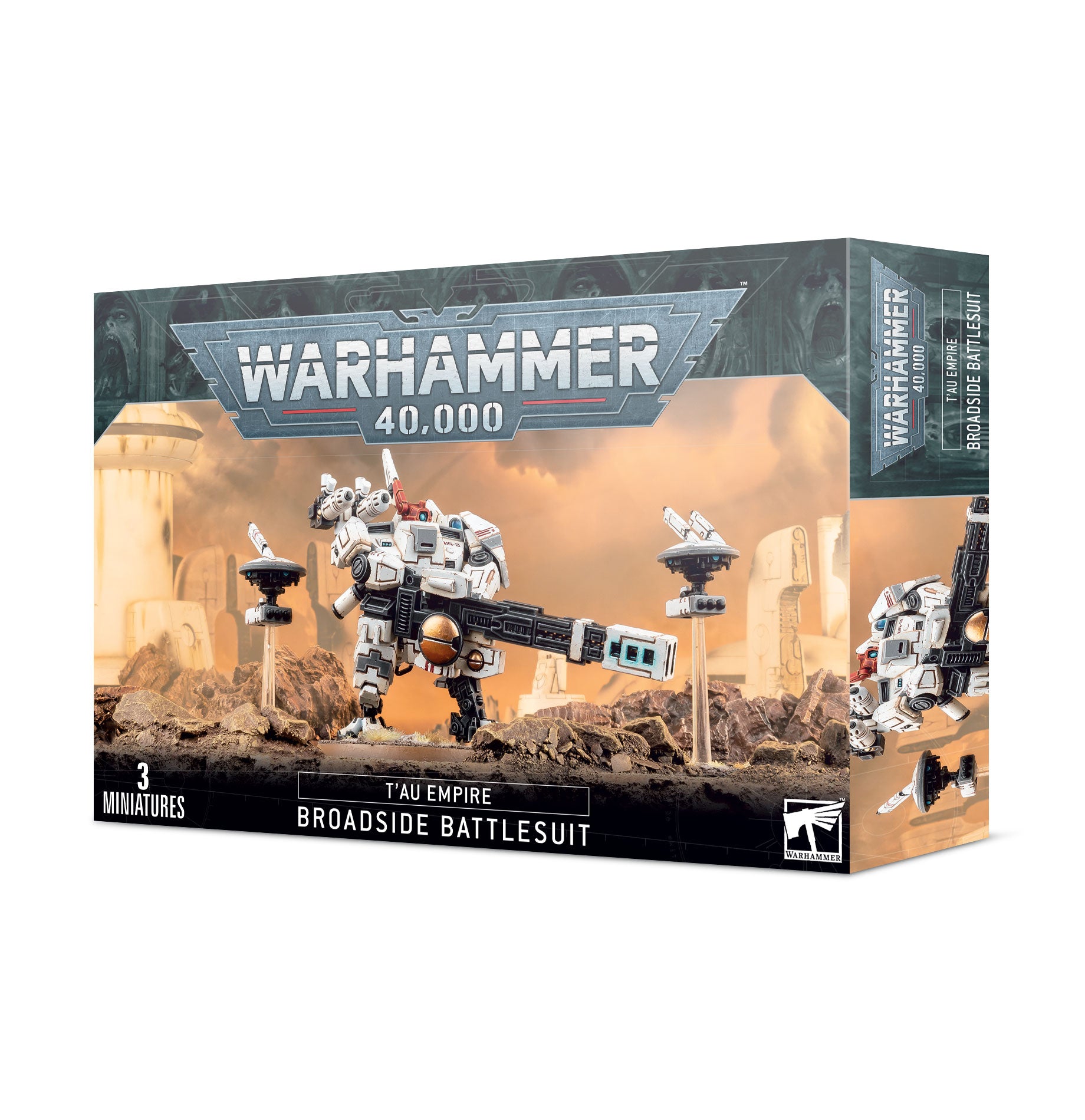 Warhammer 40k: T'au Empire Broadside Battlesuit - Bards & Cards