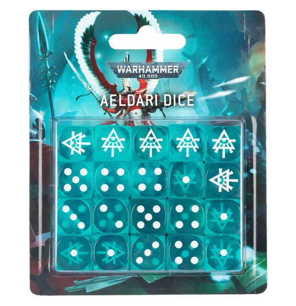 Warhammer 40k Aeldari Dice - Bards & Cards