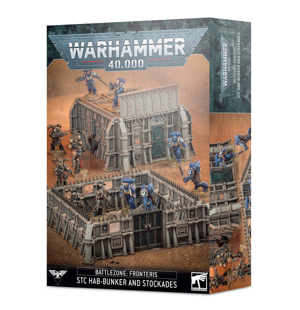 Warhammer 40k Battlezone: Fronteris: STC Hab-Bunkers and Stockades - Bards & Cards