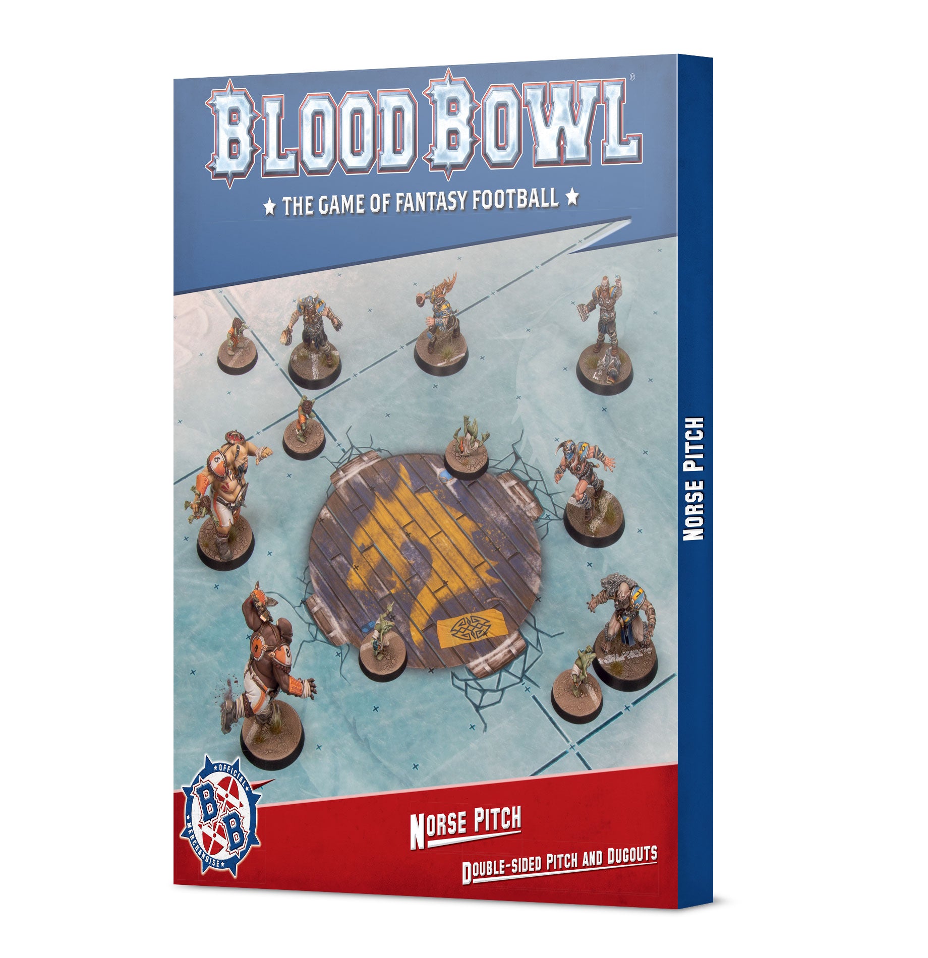Blood Bowl: Norse Pitch and Dugouts - Bards & Cards