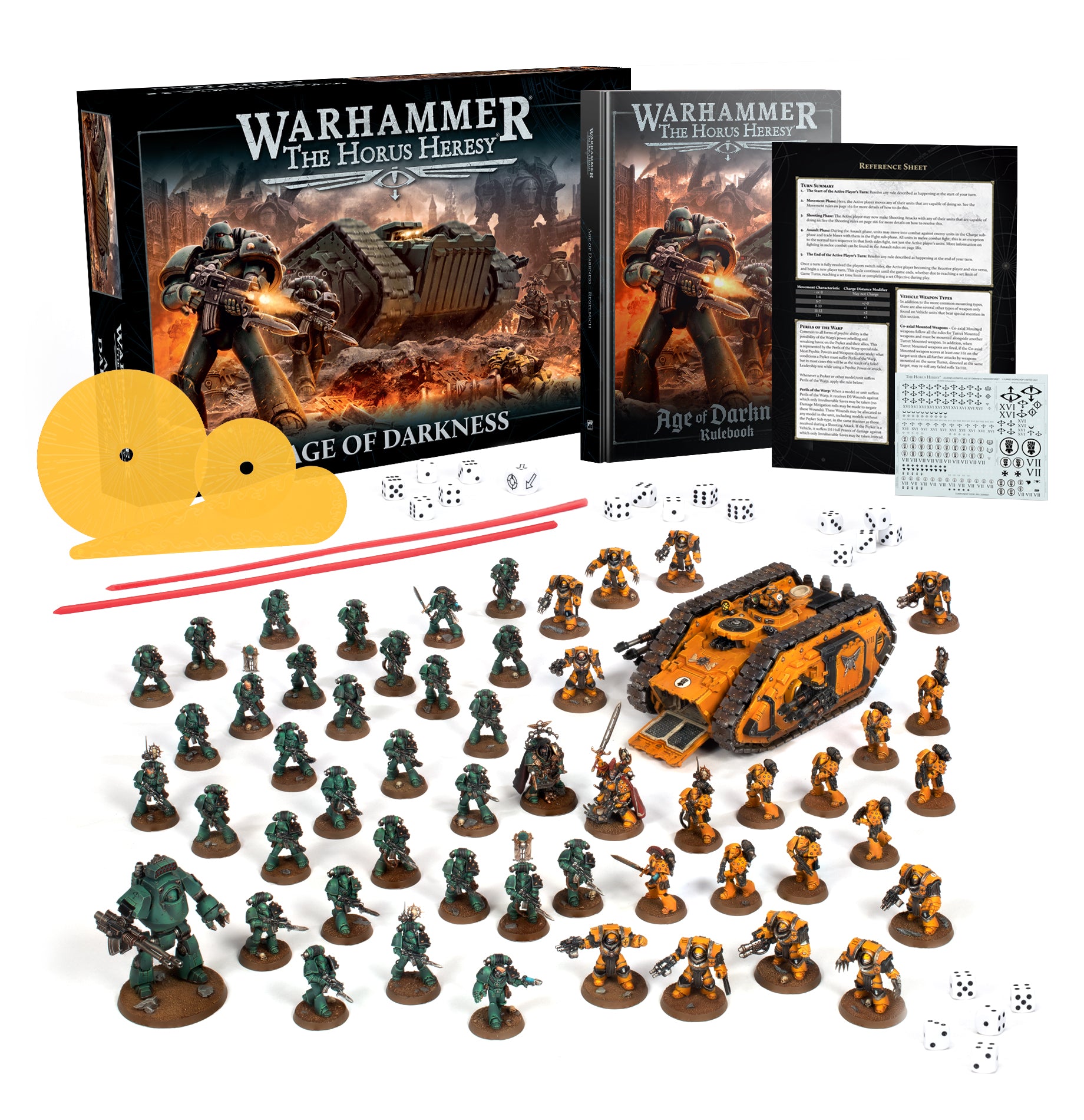 Warhammer: The Horus Heresy - Age of Darkness Boxed Set - Bards & Cards