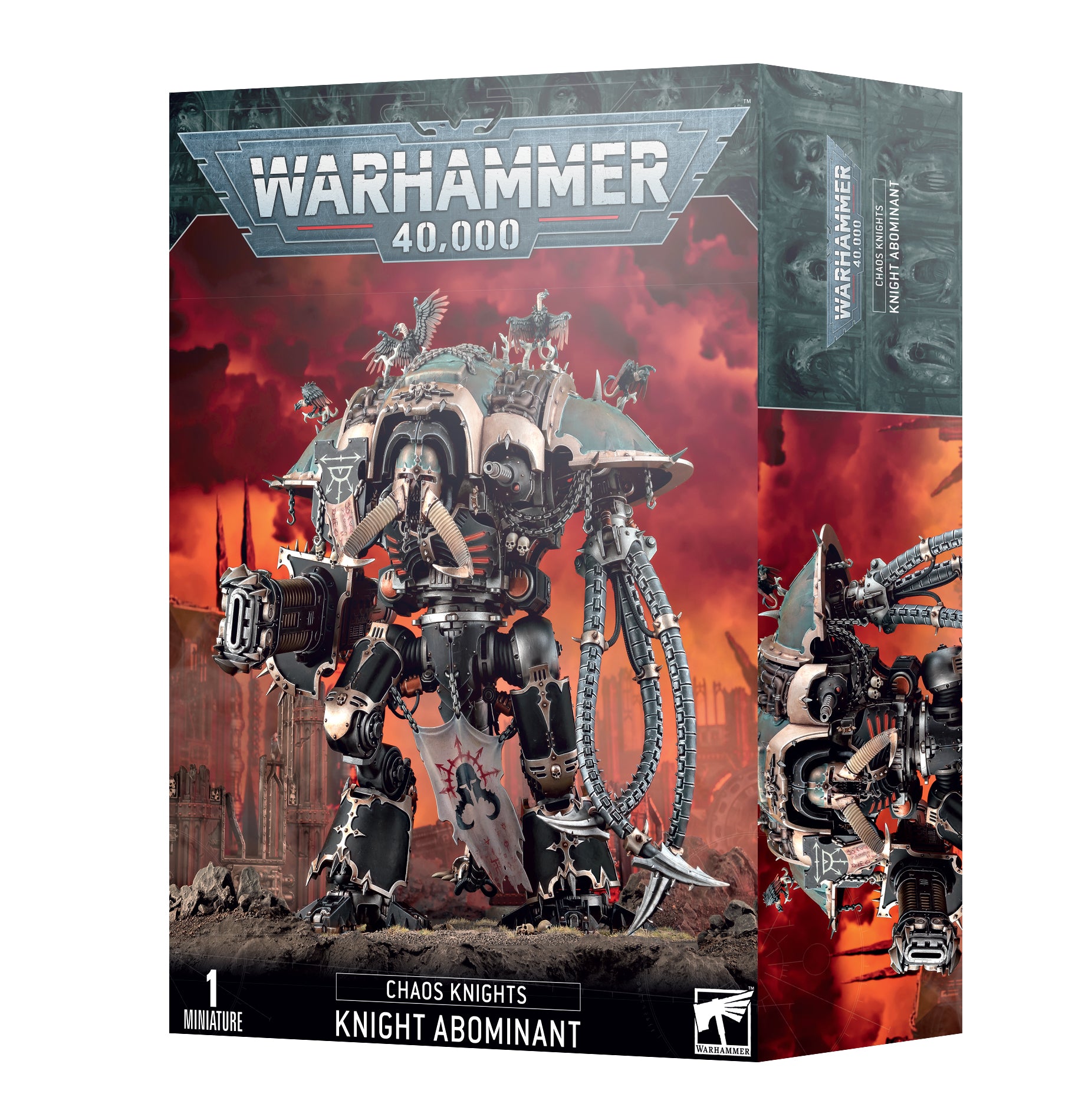 Warhammer 40k - Chaos Knights: Knight Abominant - Bards & Cards