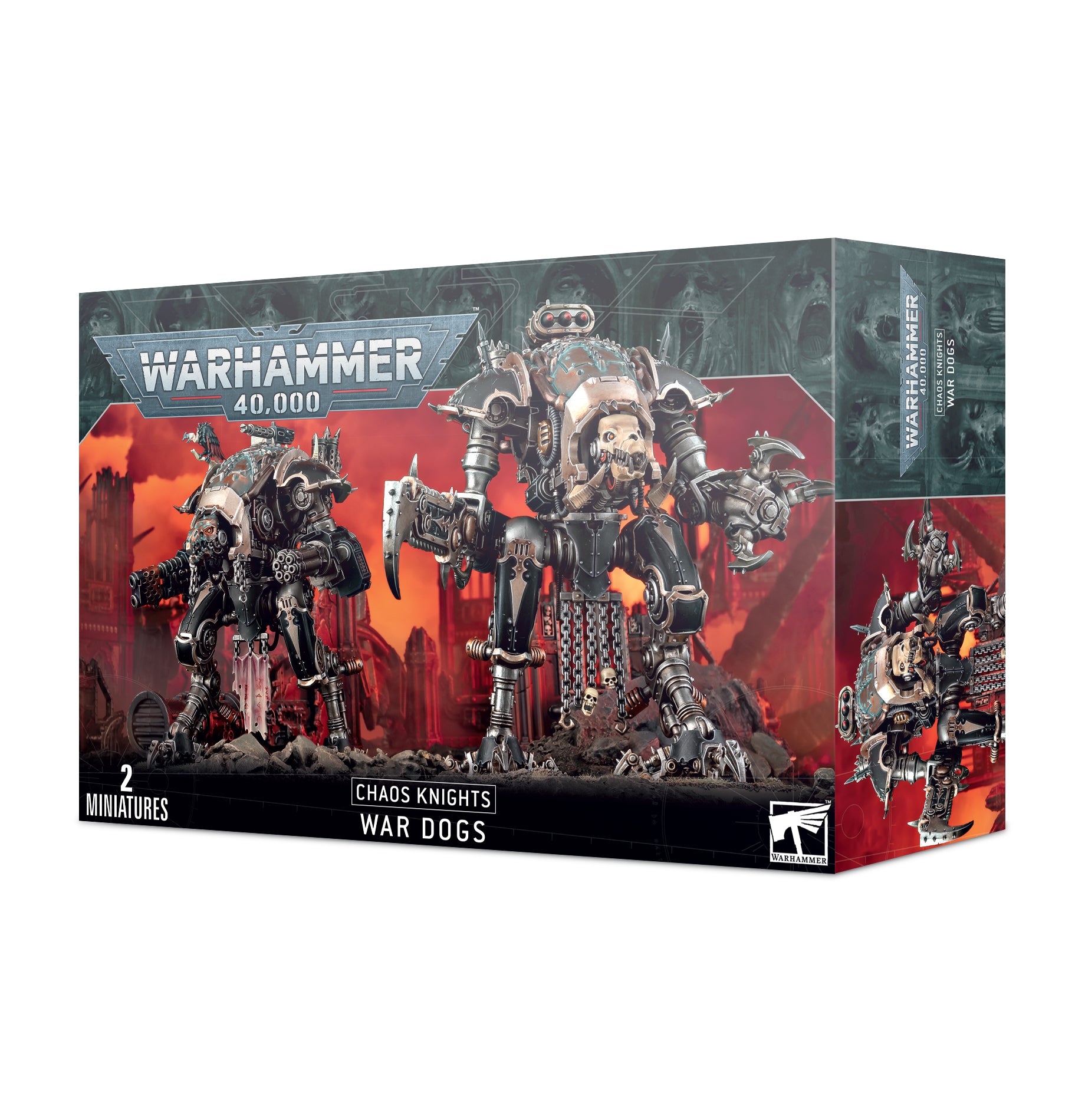 Warhammer 40k - Chaos Knights: Wardogs - Bards & Cards