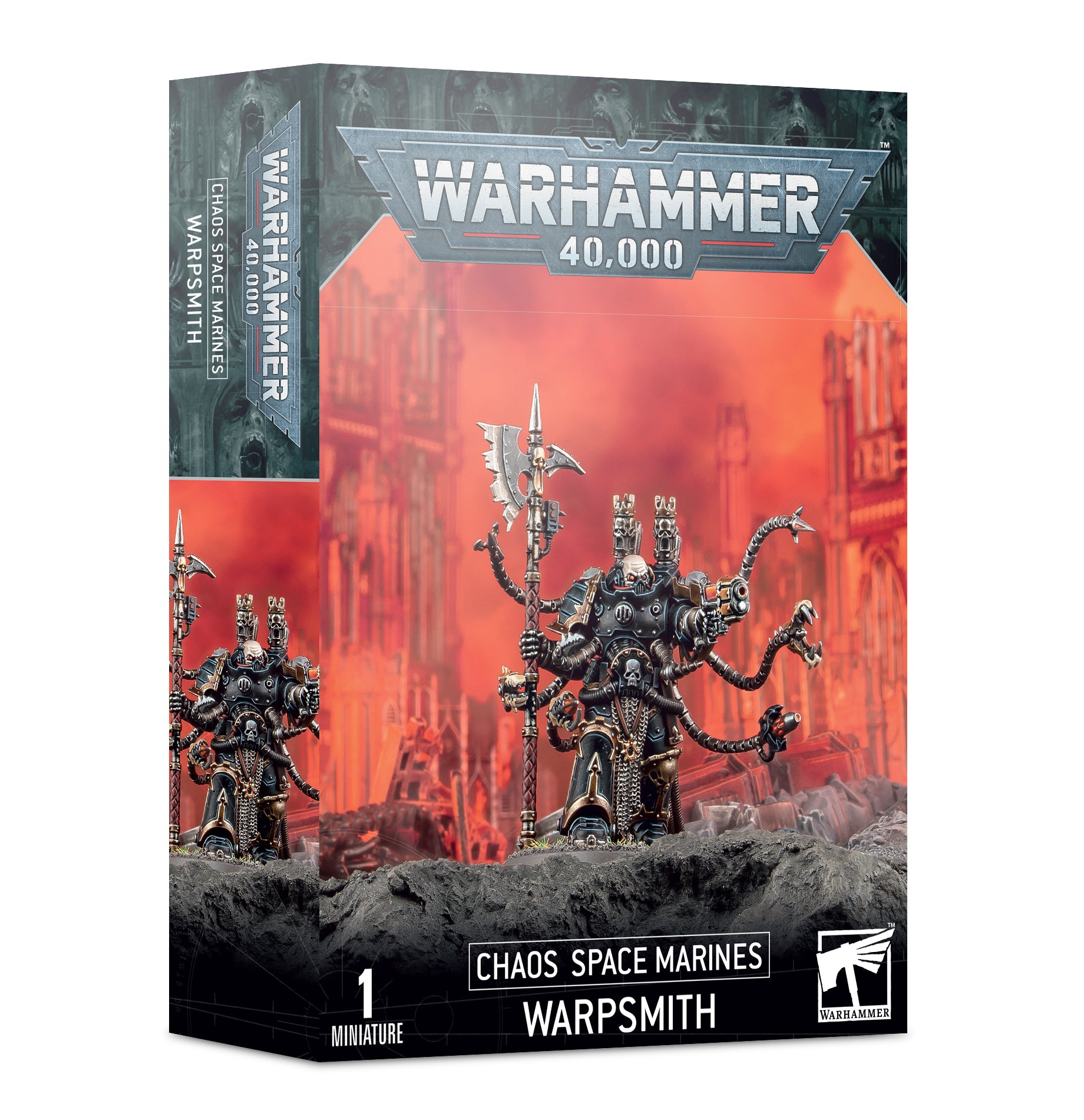 Warhammer 40k Chaos Space Marines: Warpsmith - Bards & Cards