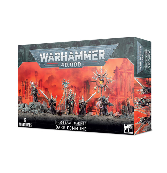 Warhammer 40k Chaos Space Marines Dark Commune - Bards & Cards