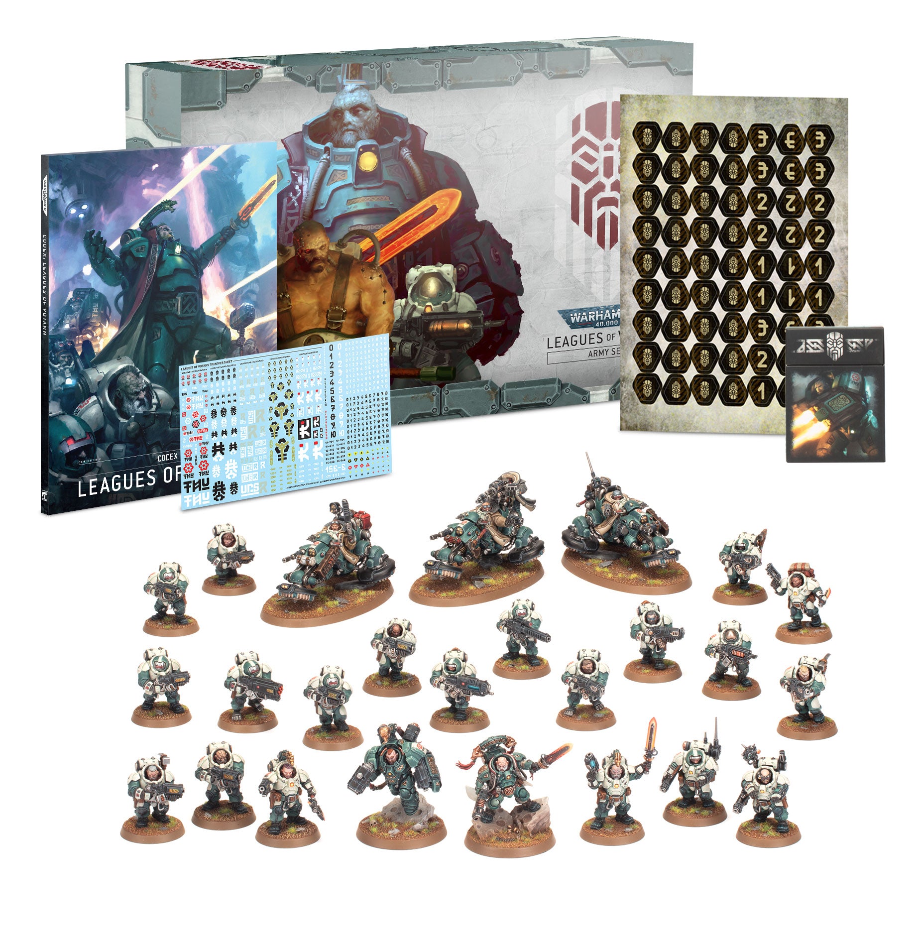 Warhammer 40k - Leagues of Votann Army Set - Bards & Cards