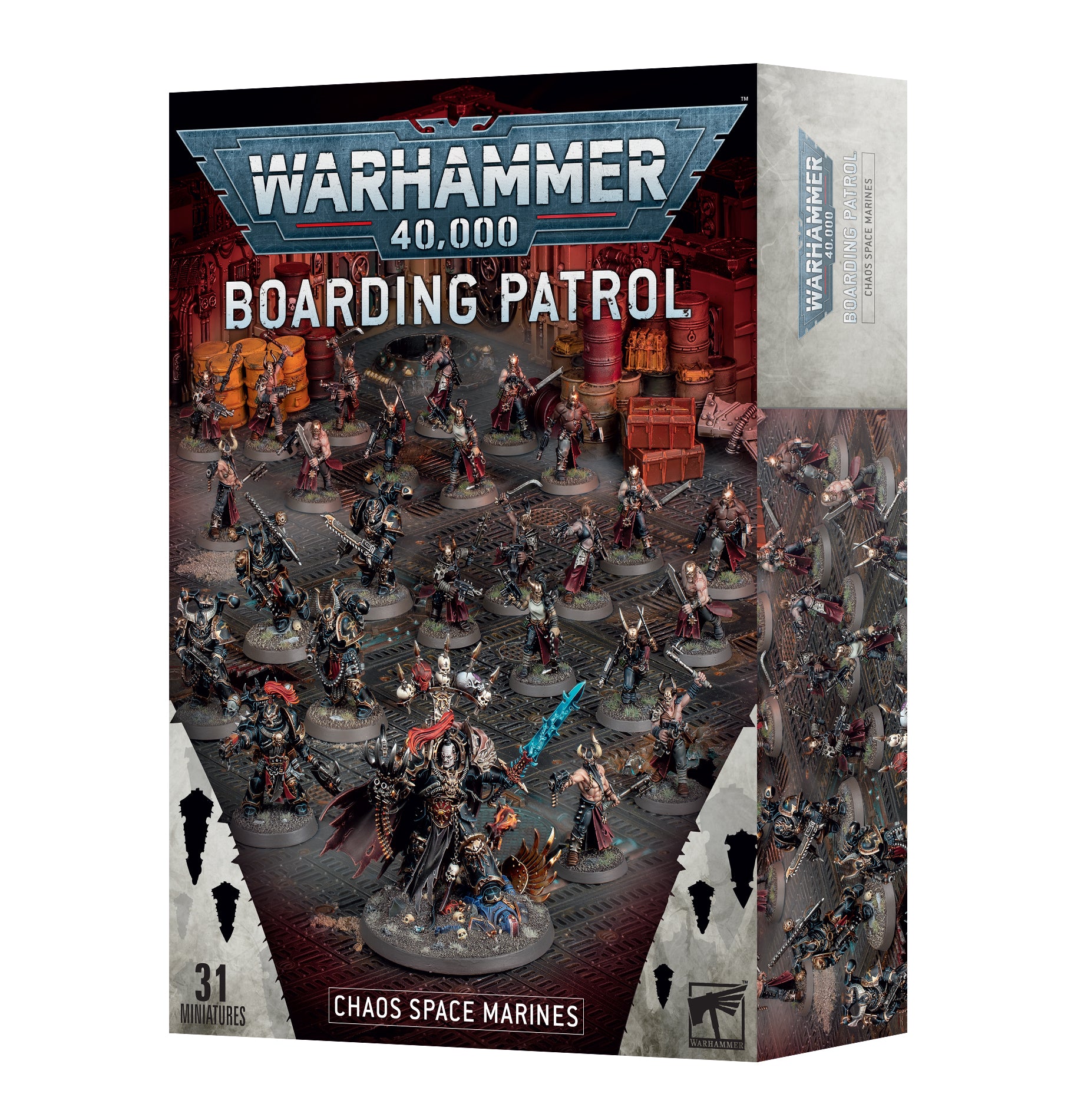 Warhammer 40k - Boarding Patrol: Chaos Space Marines - Bards & Cards