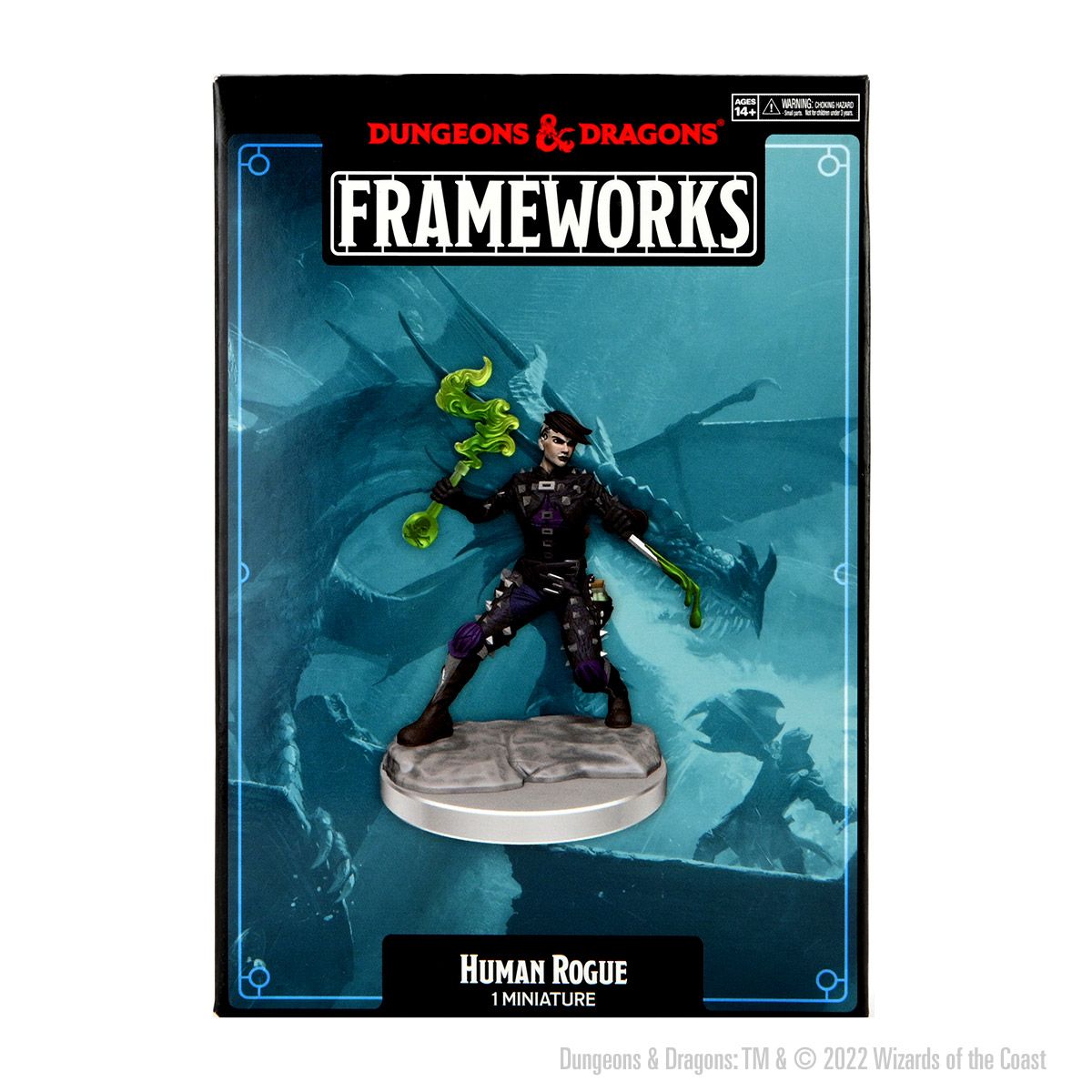 Dungeons & Dragons Frameworks: W01 Human Rogue Female - Bards & Cards