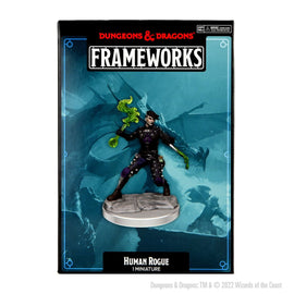 Dungeons & Dragons Frameworks: W01 Human Rogue Female - Bards & Cards