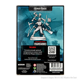 Dungeons & Dragons Frameworks: W01 Human Rogue Female - Bards & Cards