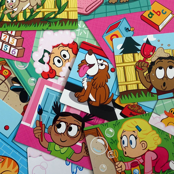 Uh Oh! at home - Bards & Cards