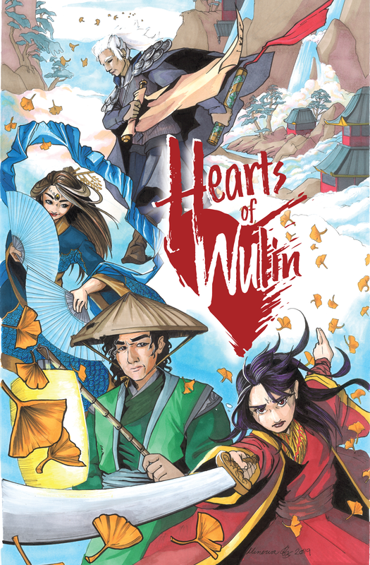 Hearts of Wulin (softcover) - Bards & Cards