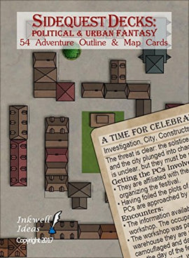 Sidequest Decks: Political & Urban Fantasy - Bards & Cards