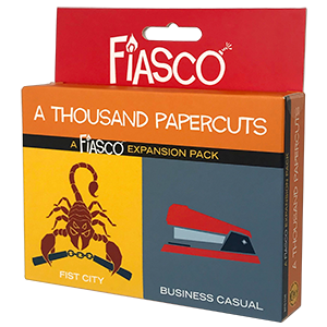 Fiasco Expansion Pack: A Thousand Papercuts - Bards & Cards