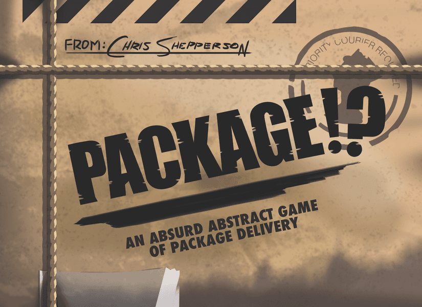 Package!? An Absurd Abstract Game of Package Delivery - Bards & Cards