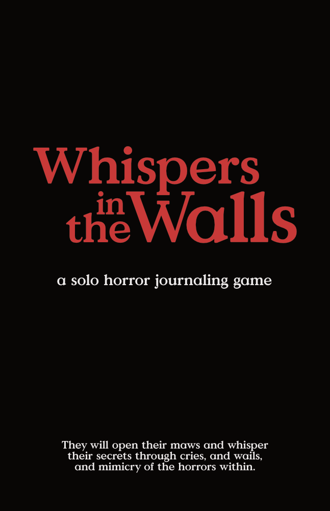 Whispers in the Walls - Bards & Cards