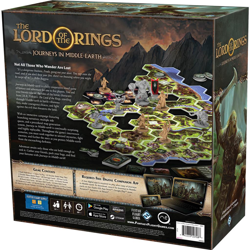 Lord of the Rings: Journeys in Middle-Earth - Bards & Cards
