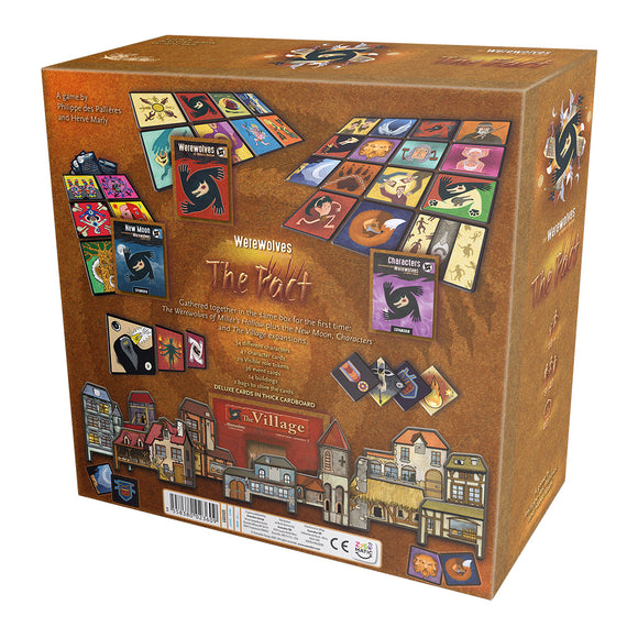 The Werewolves of Miller's Hollow: The Pact (Base Game + Expansions) - Bards & Cards