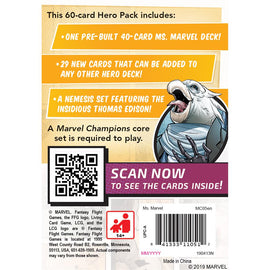 Marvel Champions: Ms. Marvel Hero Pack - Bards & Cards