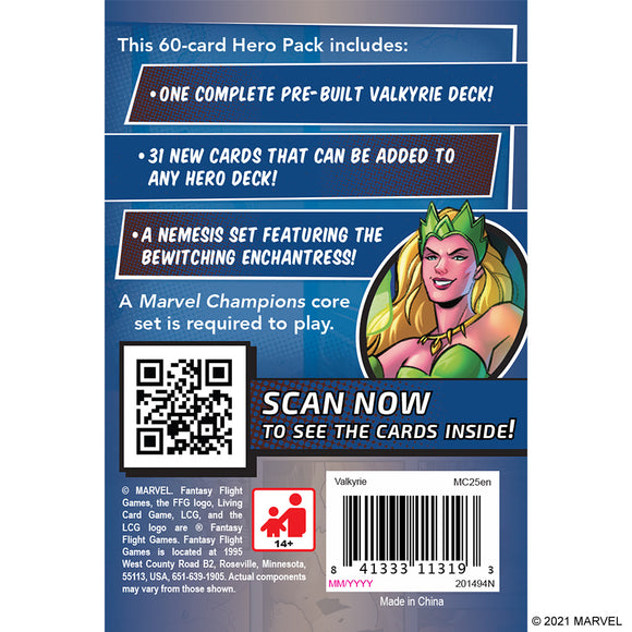 Marvel Champions: Valkyrie Hero Pack - Bards & Cards