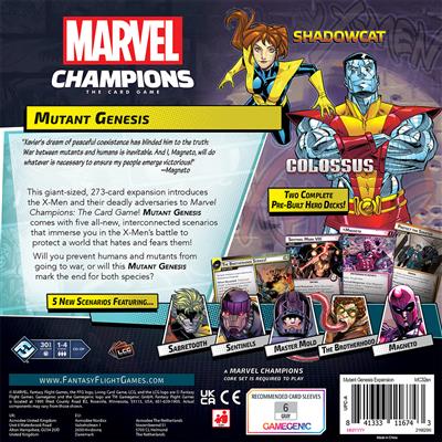 Marvel Champions: Mutant Genesis Expansion - Bards & Cards