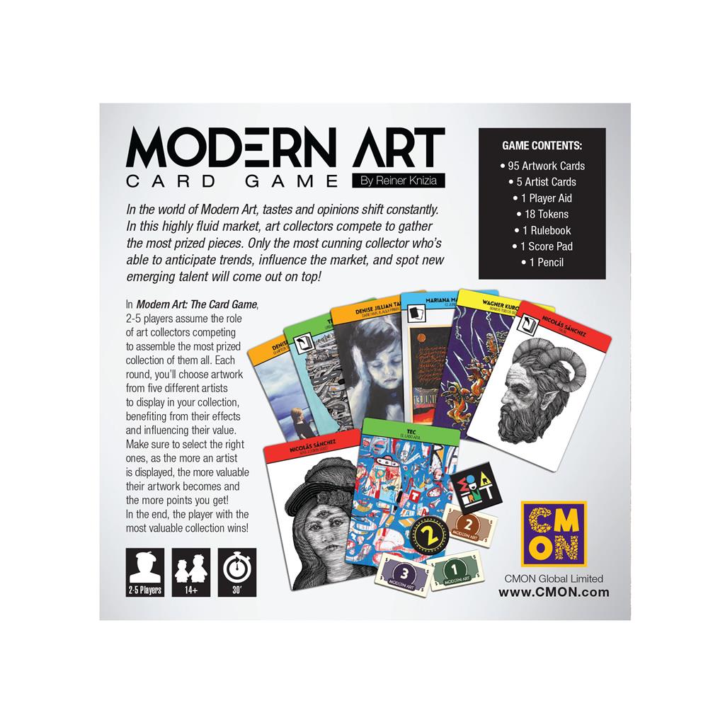 Modern Art: The Card Game - Bards & Cards