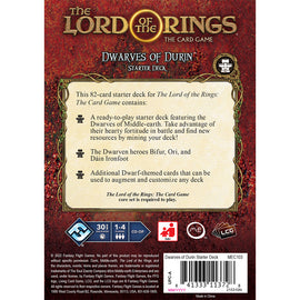 Lord of the Rings LCG: Dwarves of Durin Starter Deck - Bards & Cards
