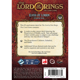 Lord of the Rings LCG: Elves of Lorien Starter Deck - Bards & Cards