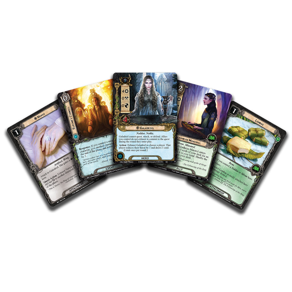 Lord of the Rings LCG: Elves of Lorien Starter Deck - Bards & Cards