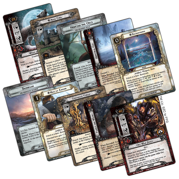 Lord of the Rings LCG: Angmar Awakened Campaign Expansion - Bards & Cards