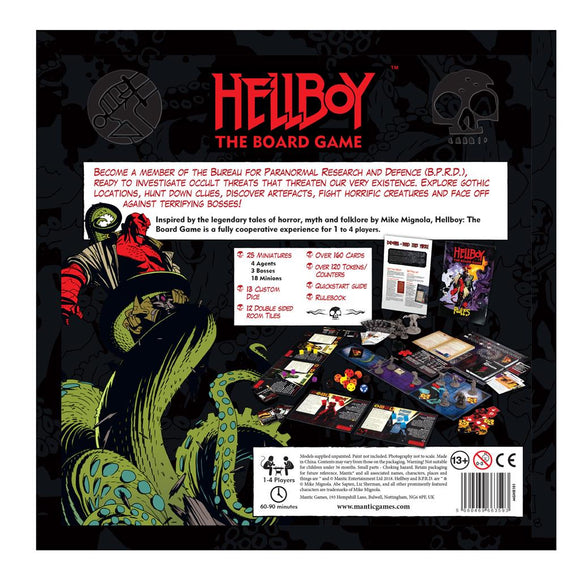 Hellboy: The Board Game - Bards & Cards