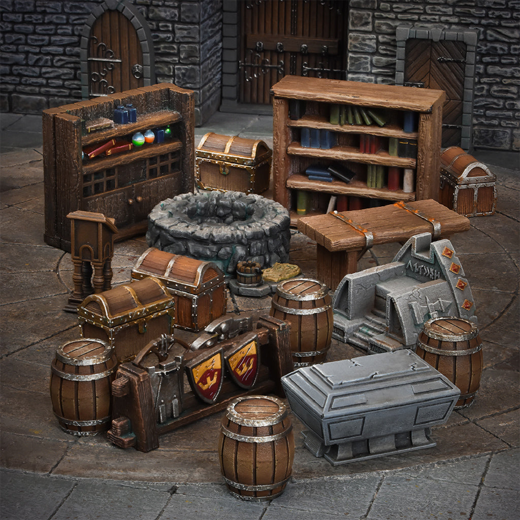 Terrain Crate: Dungeon Essentials - Bards & Cards