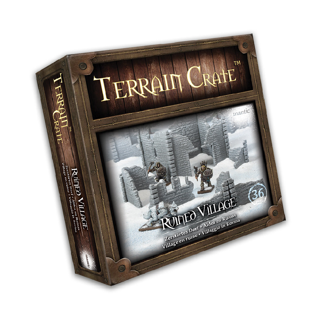 Terrain Crate: Ruined Village - Bards & Cards