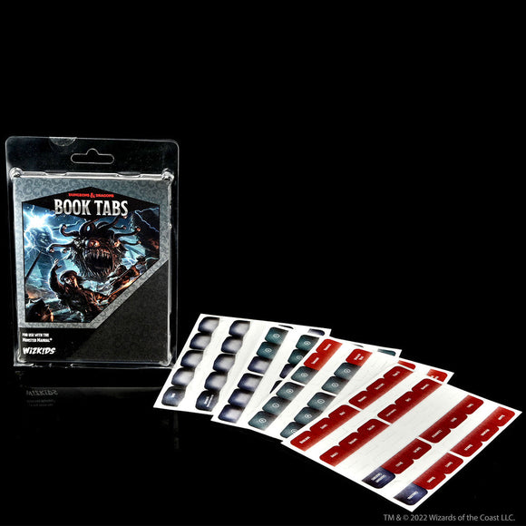 Dungeons & Dragons Book Tabs - Monster Manual - Bards & Cards