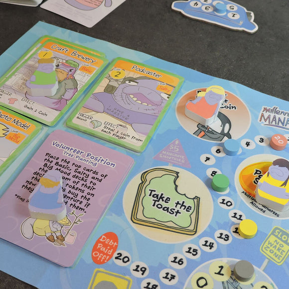 Millennial Manatees: Board Game in a Fanatee Pack - Bards & Cards