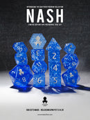 Kraken Dice -Shattered Theorem 14 pc Limited Edition Polyhedral Dice Set - Bards & Cards