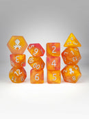 Kraken PRAWJECT 12 pc Acrylic TTRPG Dice Sets - Bards & Cards