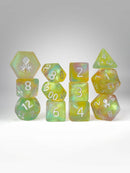 Kraken PRAWJECT 12 pc Acrylic TTRPG Dice Sets - Bards & Cards