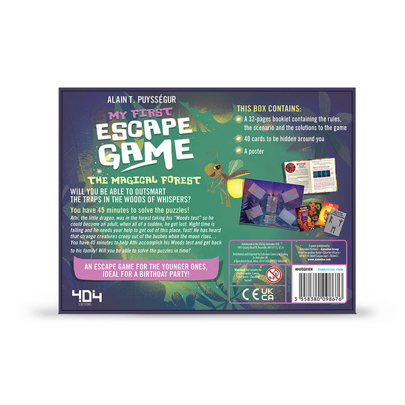 My First Escape Game - Bards & Cards