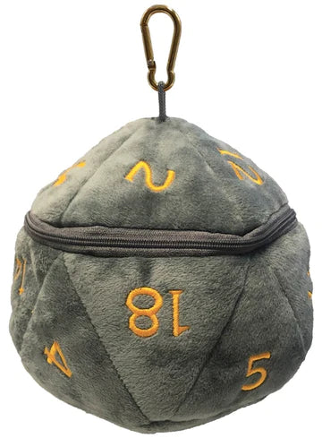 D20 Plush Dice Bag - Bards & Cards
