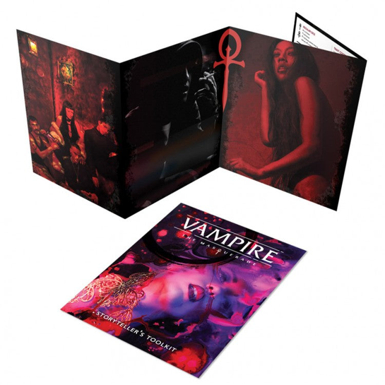 Vampire The Masquerade: 5th Edition Storyteller Screen - Bards & Cards