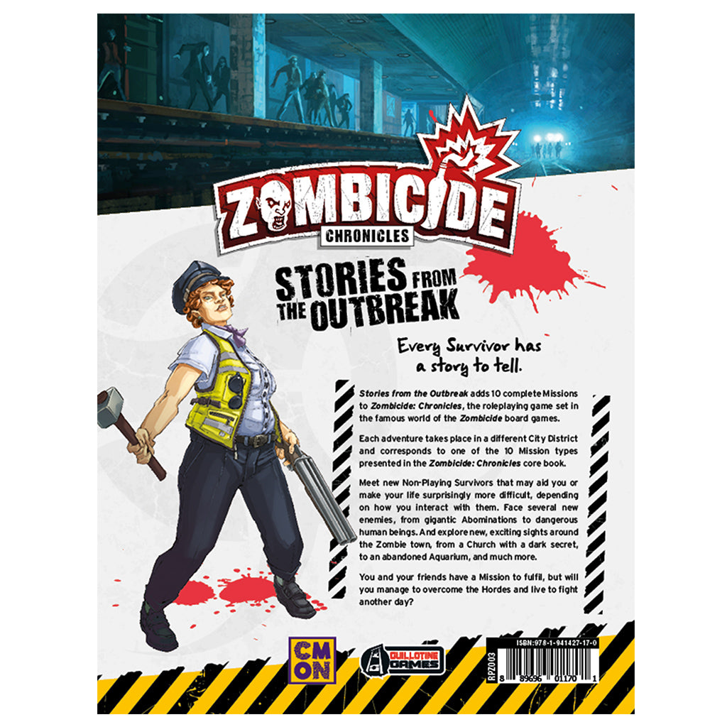 Zombicide Chronicles RPG: Mission Compendium - Bards & Cards