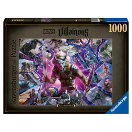 Marvel Villainous 1000 pc Puzzle: Killmonger - Bards & Cards