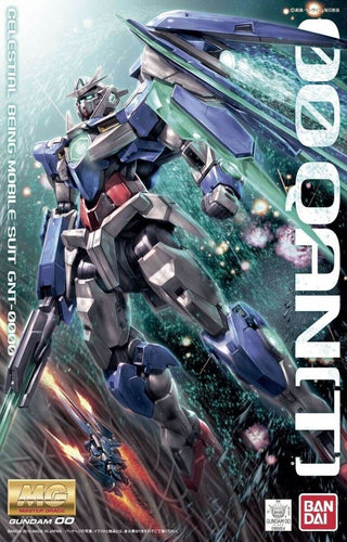 Bandai MG 1/100 00 Qan[T] Gundam Plastic Model Kit - Bards & Cards