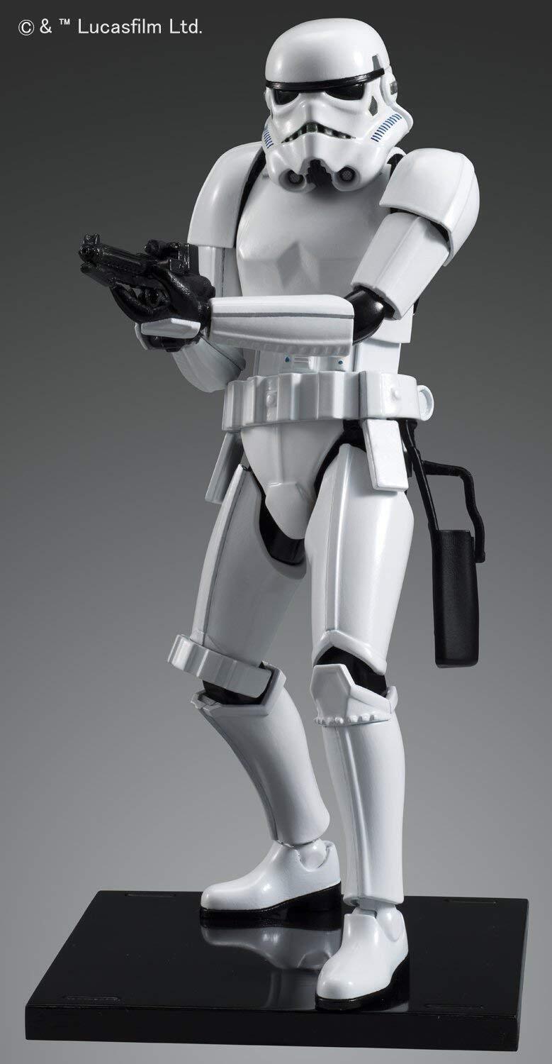 Bandai Star Wars Stormtrooper 1:12 Scale Plastic Model Kit - Bards & Cards